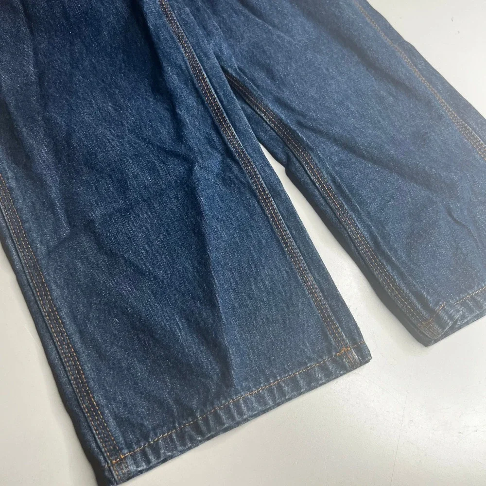 Carhartt Kids Denim Bib Overalls Dark Wash Master Cloth Size 6 RN 13706